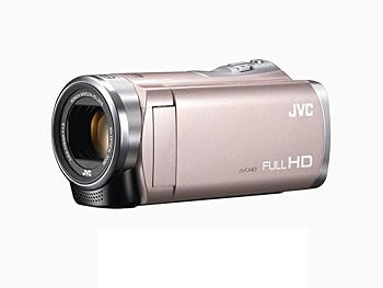 【中古】JVCKENWOOD JVC ビデオカメラ EVERIO 内蔵メモリー16GB ピンクゴールド GZ-E355-N|ハッピーストア藤岡