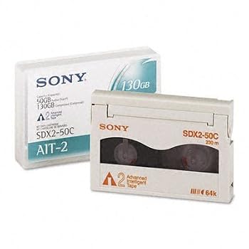 【中古】sonsdx250 C ? Sony 8 mm ait-2カートリッジ｜ハッピーストア藤岡