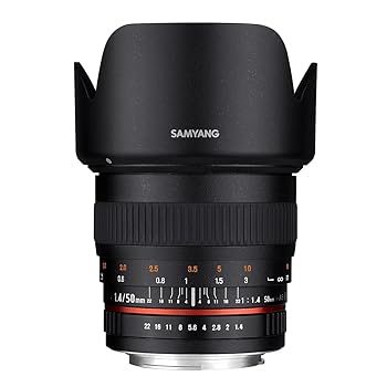 【中古】SAMYANG 単焦点標準レンズ 50mm F1.4 キヤノン EOS M用 フルサイズ対応|ハッピーストア藤岡