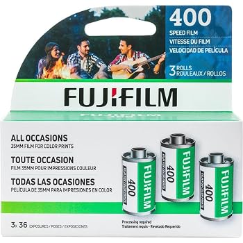 【中古】(非常に良い)Fujifilm(フジフィルム) スペリア X-TRA 36枚撮り 35mmフィルム ISO 400 合計108枚撮り 3本入りパック｜ハッピーストア藤岡