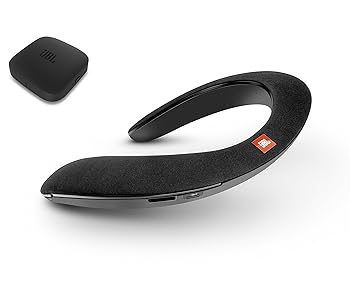 【中古】JBL SoundGear BTA ウェアラブルネックスピーカー ワイヤレスオーディオトランスミッター付き Bluetooth/apt-X対応/31mm径スピーカー4基搭載 ブ|ハッピーストア藤岡
