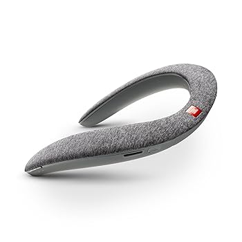 【中古】JBL SoundGear ウェアラブルネックスピーカーBluetooth/apt-X 対応/31mm径スピーカー4基搭載 グレー JBLSOUNDGEARGRY【国内正規品/メーカー 付き|ハッピーストア藤岡