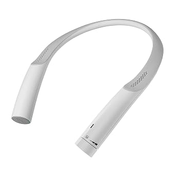【中古】(非常に良い)オーディオテクニカミミオ MIMIO SOUND NECK テレビ用ネックスピーカー 2.4GHz ワイヤレス はっきり音 ステレオ かんたん操作 置くだけ充電 左右|ハッピーストア藤岡