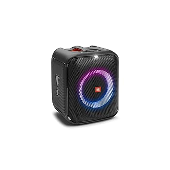 【中古】JBL PARTYBOX ENCORE ESSENTIAL Bluetoothスピーカー ワイヤレス IPX4/マイク入力/ブラック JBLPBENCOREESSJN｜ハッピーストア藤岡