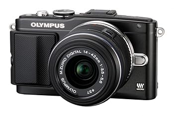 【中古】(非常に良い)OLYMPUS ミラーレス一眼 PEN mini E-PM2 ボディ ブラック E-PM2 BODY BLK｜ハッピーストア藤岡