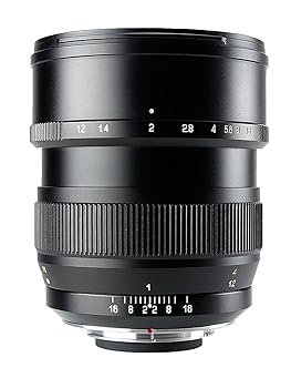 【中古】(非常に良い)【日本国内正規品】中一光学 SPEEDMASTER 85mm F1.2 (ニコンFマウント) 「」|ハッピーストア藤岡