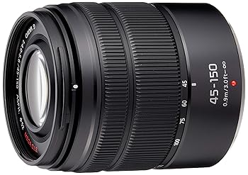 【中古】パナソニック(Panasonic) 望遠ズームレンズ マイクロフォーサーズ用 ルミックス G VARIO 45-150mm/F4.0-5.6 ASPH. /MEGA O.I.S. ブラック H-FS45｜ハッピーストア藤岡