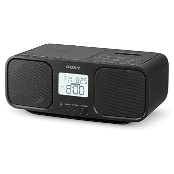 【中古】ソニー CDラジオカセットレコーダー CFD-S401 : FM/AM/ワイドFM対応 大型液晶/カラオケ機能搭載 電池駆動可能 ブラック CFD-S401 B|ハッピーストア藤岡