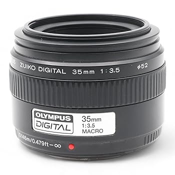 【中古】(非常に良い)OLYMPUS マクロレンズ ZUIKO DIGITAL 35mm F3.5 Macro|ハッピーストア藤岡
