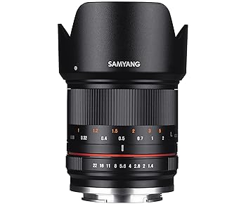 【中古】SAMYANG 広角単焦点レンズ 21mm F1.4 ED AS UMC CS ブラック フジフイルム X用 APS-C用 マニュアルフォーカス｜ハッピーストア藤岡