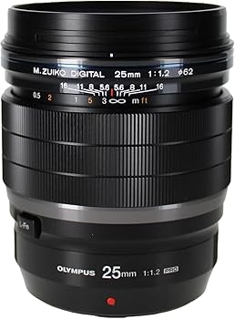 【中古】(非常に良い)OLYMPUS 単焦点レンズ ED 25mm F1.2 防塵防滴耐低温 マイクロフォーサーズ用 M.ZUIKO DIGITAL ED 25mm F1.2 PRO｜ハッピーストア藤岡