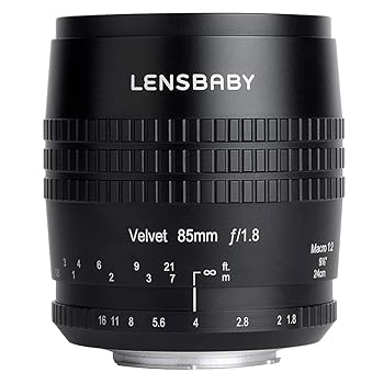【中古】Lensbaby Velvet 85 Fuji X Black|ハッピーストア藤岡