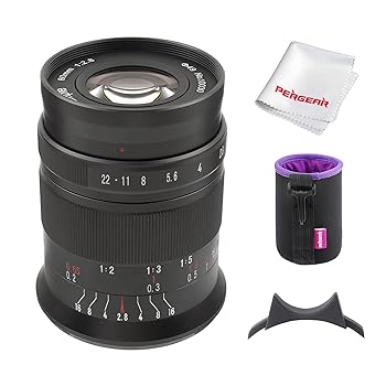 【中古】7artisans 60mm F2.8 II V2.0 APS-Cカメラ交換レンズ マクロレンズ 手動式 ブラック (MFT M4/3マウント)｜ハッピーストア藤岡
