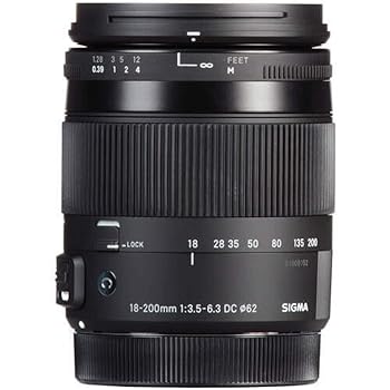 【中古】シグマ(Sigma) SIGMA シグマ 18-200mm F3.5-6.3 DC OS キャノン用|ハッピーストア藤岡