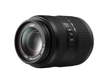 【中古】パナソニック 望遠ズームレンズ マイクロフォーサーズ用 ルミックス G VARIO 45-200mm/F4.0-5.6/MEGA O.I.S. H-FS045200|ハッピーストア藤岡