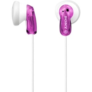 【中古】Sonyイヤホンmdr-e9lp。Sony Heapdhones 300 KJ /高電源ネオジムHEADST。ステレオ ? バイオレット ? Mini - Phone ? 有線 ? 18 Hz 22 kHz ?｜ハッピーストア藤岡