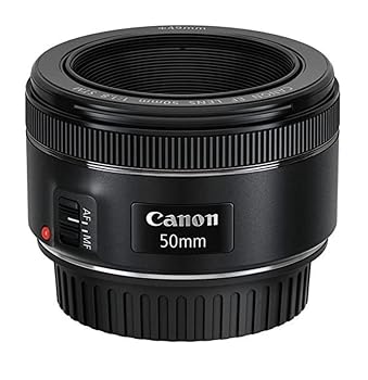 【中古】(非常に良い)キヤノン Canon 標準 単焦点レンズ EF50mm F1.8 STM フルサイズ対応 EF5018STM ブラック [並行輸入品]｜ハッピーストア藤岡