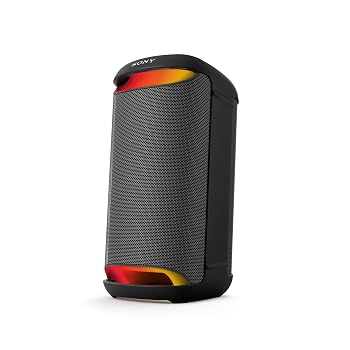 【中古】Sony SRS-XV500 Altoparlante Wireless Bluetooth per feste con suono potente e MEGA BASS - Durata batteria 25 ore, portatile, per interni｜ハッピーストア藤岡