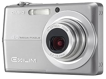 【中古】CASIO デジタルカメラ EXILIM ZOOM EX-Z600 シルバー|ハッピーストア藤岡