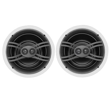 【中古】(非常に良い)YAMAHA NS-IW280CWH 6.5インチ 3ウェイ 天井内スピーカーシステム (ホワイト、ペア)|ハッピーストア藤岡
