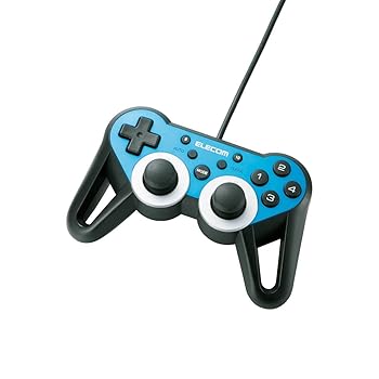 【中古】【2010年モデル】エレコム ゲームパッド USB接続 12ボタンアナログスティック搭載 振動/連射 高耐久 【ファイナルファンタジーXIV: 新生エオルゼ｜ハッピーストア藤岡