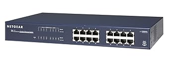 【中古】(非常に良い)【正規品】 ネットギア NETGEAR スイッチングハブ 16ポート 1G 金属筐体 静音ファンレス リミテッドライフタイム アンマネージスイッチ JGS516-3|ハッピーストア藤岡