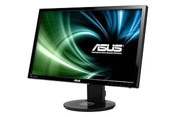 【中古】ASUS ゲーミングモニター24型フルHD / 1ms / 144Hz / 昇降・ピボット機能対応/Displayport×1,HDMI×1,DVI-D(デュアルリンク)×1 / VG248QE|ハッピーストア藤岡