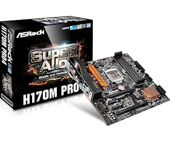 【中古】(非常に良い)ASRock Intel H170チップセット搭載 MicroATXマザーボード H170M Pro4|ハッピーストア藤岡