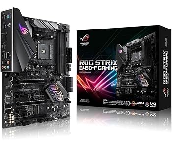 【中古】(非常に良い)ASUS AMD B450 搭載 AM4 マザーボード ROG STRIX B450-F GAMING 【 ATX 】【 第3世代 AMD Ryzen CPU に対応】|ハッピーストア藤岡