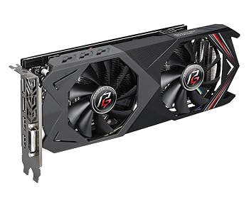 【中古】(非常に良い)ASRock グラフィックボード AMD RX590 搭載 Phantom gaming モデル PG X Radeon RX590 8G OC|ハッピーストア藤岡
