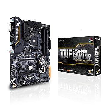 【中古】(非常に良い)ASUS AMD B450 搭載 AM4 対応 マザーボード TUF B450-PRO GAMING 【 ATX 】【 第3世代 AMD Ryzen CPU に対応】｜ハッピーストア藤岡