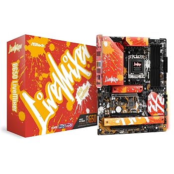 【中古】(非常に良い)ASRock マザーボード B650 LiveMixer AMD Ryzen 7000 シリーズ CPU対応 (Soket AM5) B650E ATX マザーボード｜ハッピーストア藤岡