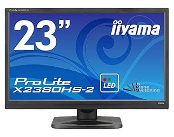 【中古】(非常に良い)iiyama ProLite X2380HS-B2　23型IPS方式パネル＋WLEDバックライト搭載ワイド液晶ディスプレイ [PC]｜ハッピーストア藤岡