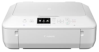 【中古】(非常に良い)Canon キヤノン インクジェット複合機 PIXUS MG5530 WH|ハッピーストア藤岡