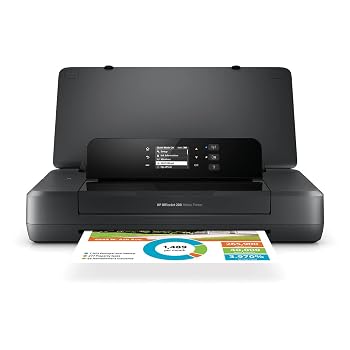 【中古】HP プリンター A4 モバイル インクジェット 複合機 OfficeJet 200 Mobile Wi-Fi 無線LAN対応 スマホ対応 顔料黒インク 2インチのタッチフレーム｜ハッピーストア藤岡