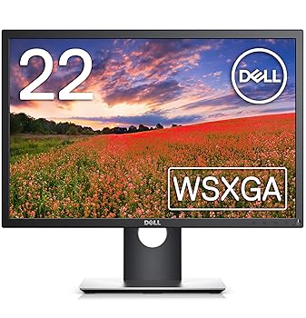 【中古】(非常に良い)Dell P2217 22インチ モニター (WSXGA+/TN非光沢/DP・HDMI・D-Sub15ピン/縦横回転・高さ調整)|ハッピーストア藤岡
