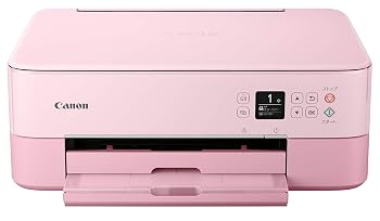 【中古】Canon プリンター A4インクジェット複合機 PIXUS TS5330 ピンク 2019年モデル テレワーク向け｜ハッピーストア藤岡