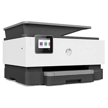 【中古】(非常に良い)HP プリンター A4インクジェット複合機 横幅コンパクト ビジネス 自動両面プリント対応 FAX ADF 無線LAN Wi-Fi 独立インク 全色顔料 HP OfficeJe|ハッピーストア藤岡