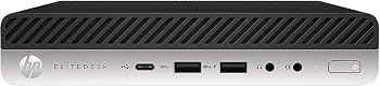【中古】HP EliteDesk 800 G4 デスクトップ ミニ - Intel Core i5-8500T - 16GB DDR4-256GB SSD - Intel UHD Graphics 630 - Windows 10 Pro 64-bit｜ハッピーストア藤岡