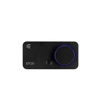 【中古】(非常に良い)EPOS I Sennheiser GSX 300 ゲーミング Dac / 外部サウンドカード 7:1サラウンド付き オーディオ EQ プリセット ゲーム 映画 音楽用 - PC と Mac｜ハッピーストア藤岡