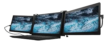 【中古】(非常に良い)JAPANNEXT 11.6インチ モバイルモニター IPS パネル フルHD 1920x1080解像度 スマートケース付き (USB/Type C/PC対応/非光沢) JN-TRI-IPS116FHDR|ハッピーストア藤岡