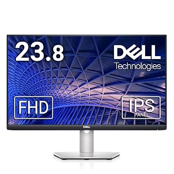 【中古】(非常に良い)Dell S2421HS Full HD 1920 x 1080, 24-Inch 1080p LED, 75Hz, Desktop Monitor with Adjustable Stand, 4ms Grey-to-Grey Response Time, AMD F｜ハッピーストア藤岡
