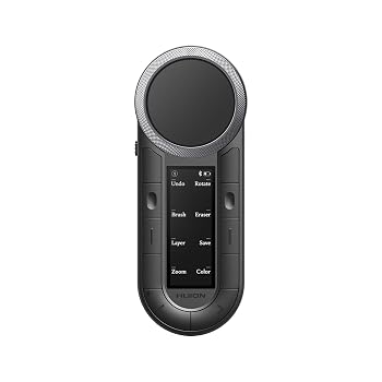 【中古】HUION KeydialRemote 左手デバイス 片手キーボード bluetooth 5.0 ワイヤレス接続 液タブ用 ペンタブレット用 お絵描き用 動画 画像 編集 クリエ｜ハッピーストア藤岡
