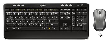 【中古】(非常に良い)MK520 Wireless Desktop Set, Keyboard/Mouse, USB, Black [並行輸入品]｜ハッピーストア藤岡