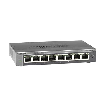【中古】NETGEAR ネットギア GS108E ギガ8ポート アンマネージプラス|ハッピーストア藤岡