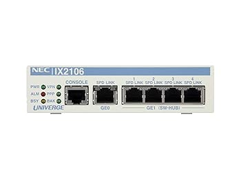 【中古】NEC BE117769 VPN対応高速アクセスルータ UNIVERGE IX2106|ハッピーストア藤岡