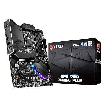 【中古】(非常に良い)MSI MPG Z490 GAMING PLUS マザーボード ATX [Intel Z490チップセット搭載] MB4954｜ハッピーストア藤岡 28,595円
