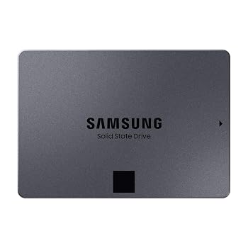 【中古】(非常に良い)Samsung 870 QVO 1TB SATA 2.5インチ 内蔵 SSD MZ-77Q1T0B/EC｜ハッピーストア藤岡