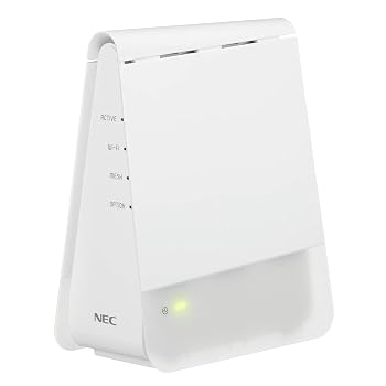 【中古】NEC WiFi メッシュルーター 単体(ルーター本体にも中継機になる)Wi-Fi6 (11ax) / AX1800 無線LAN Atermシリーズ (5GHz帯 / 2.4GHz帯) AM-AX180|ハッピーストア藤岡
