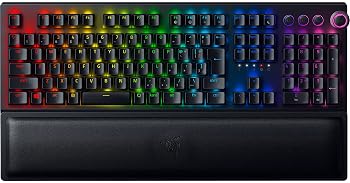 【中古】(非常に良い)Razer Blackwidow V3 Pro JP Green Switch ワイヤレス ゲーミングキーボード メカニカル グリーン軸 Chroma RGB 日本語配列 RZ03-03531300-R3J1|ハッピーストア藤岡